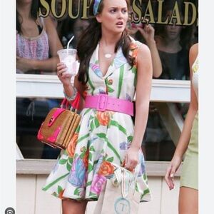 Blair Waldorf Alice and Olivia garden party dress gossip girl coming soon